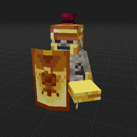 Dead Roman legionnaire