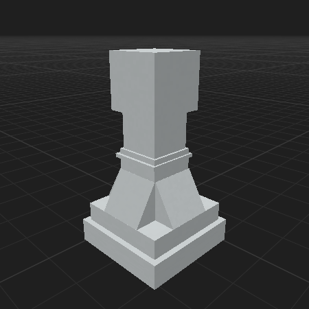 white chess pawn