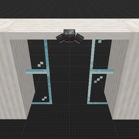 Glass Door With Hitbox