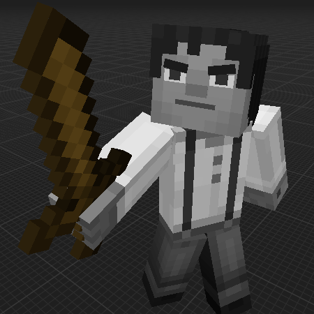 Statue Jesse Minecraft Story Mode ver1