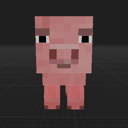 Reuben Neutral Face Statue Minecraft Story Mode