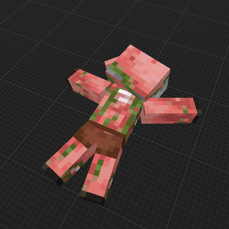Zombified Piglin corpse