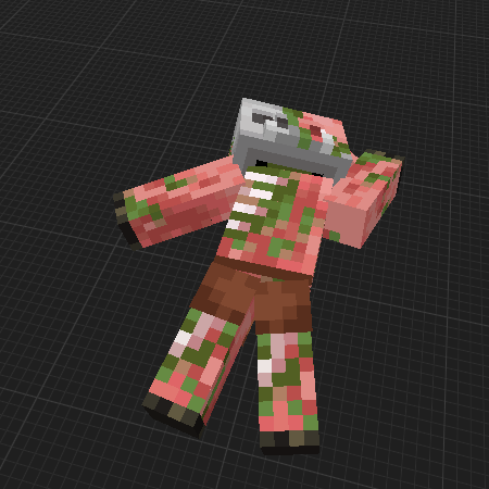 Zombified Piglin corpse variant 4