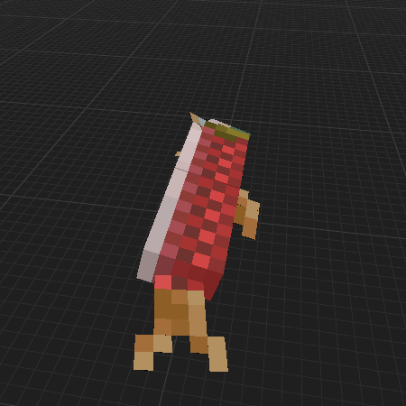 Medium Salmon corpse variant 3