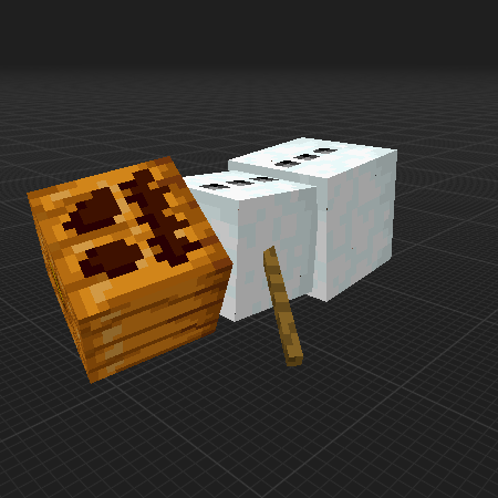 Pumpkin Snowgolem corpse variant 3