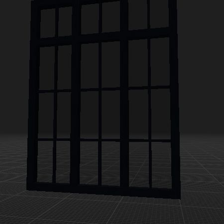 Modern Black Window 34