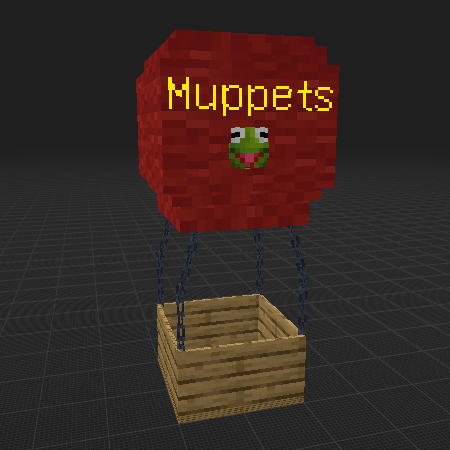 Muppet Hot Air Balloon