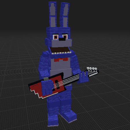 Bonnie The Bunny with his Guitar