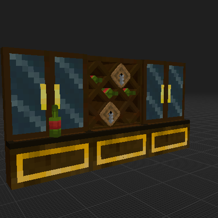 Шкаф с выпивкой