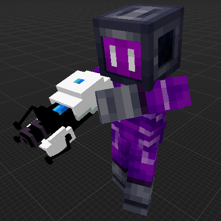 Фиолетовый робот из Проект Гремтар