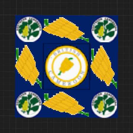 British Cameroon Dining Plate