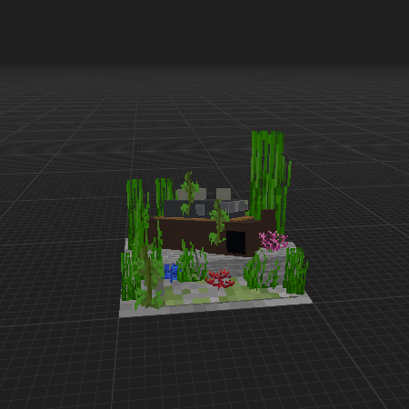 wrecked ship for aquariums