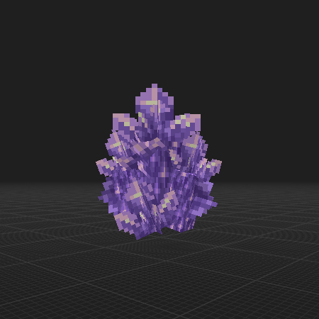 Amethyst cluster