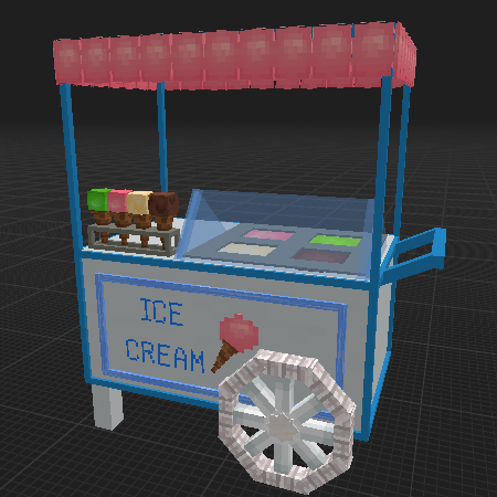 Ice cream cart
