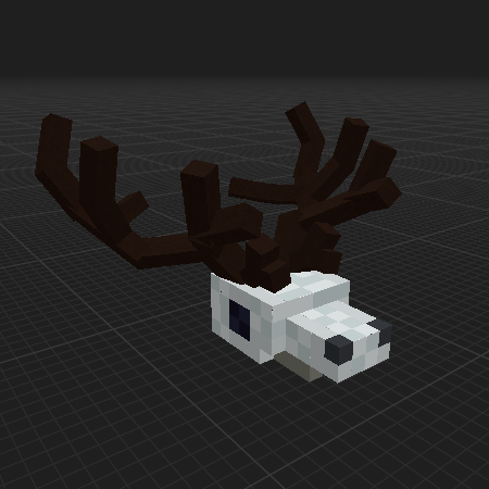 Deer Skull (Vanilla Blocks)