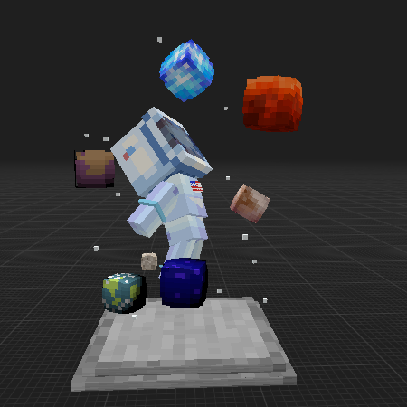 Astronaut/Space Statue