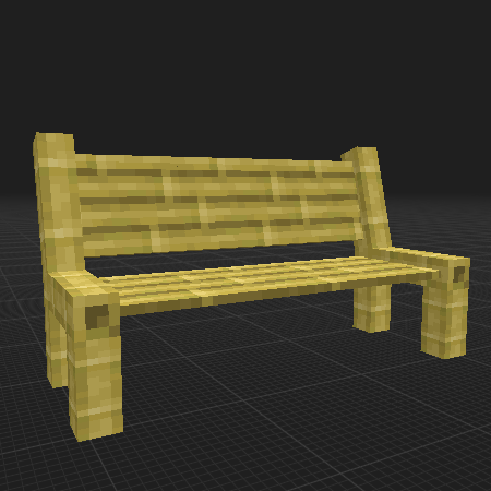 bamboo bench