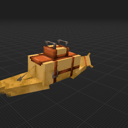 Saddled Camel corpse