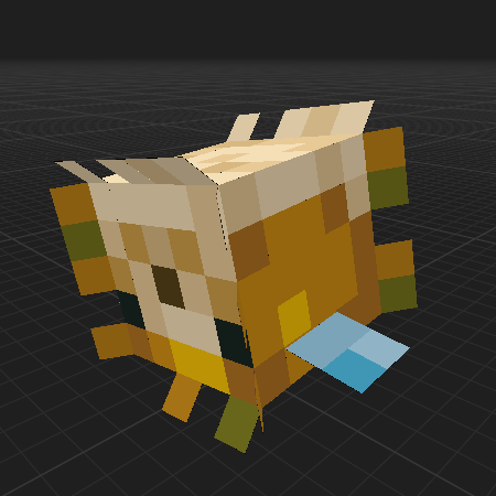 Medium Pufferfish corpse variant 3