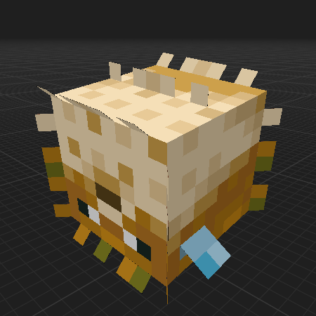 Large Pufferfish corpse variant 3