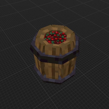 Sweet Berries Barrel