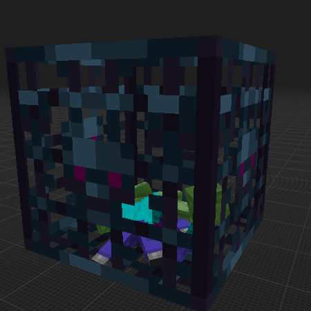 Zombies corpose inside a Spawner