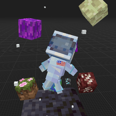 Astronaut Minecraft Atmosphere