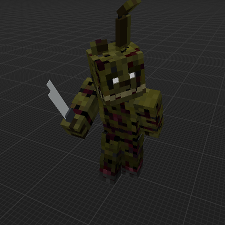 SpringTrap with knife