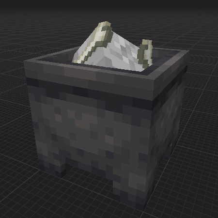 A cauldron with a corpse