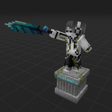 statue of lololowka (статуя Lololowka)