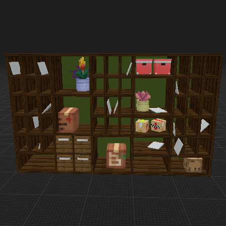 Mail Sorting Cabinet