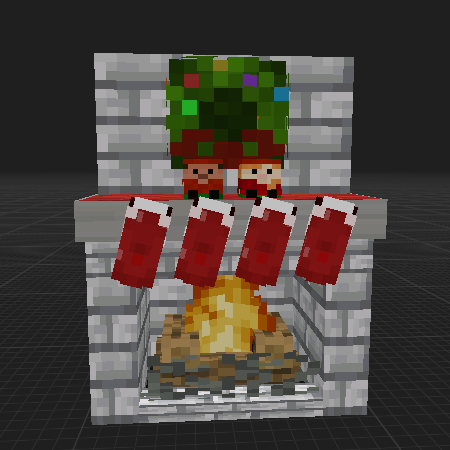 Рождественский камин ( Christmas fireplace )