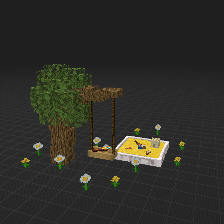 playground/детская площадка/качели/песочница